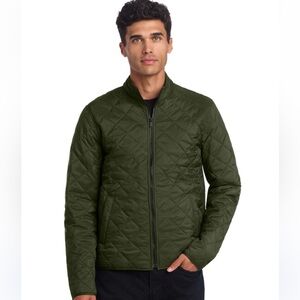 NWOT Mercer+Mettle® Quilted Full-Zip Olive Green Men’s Jacket